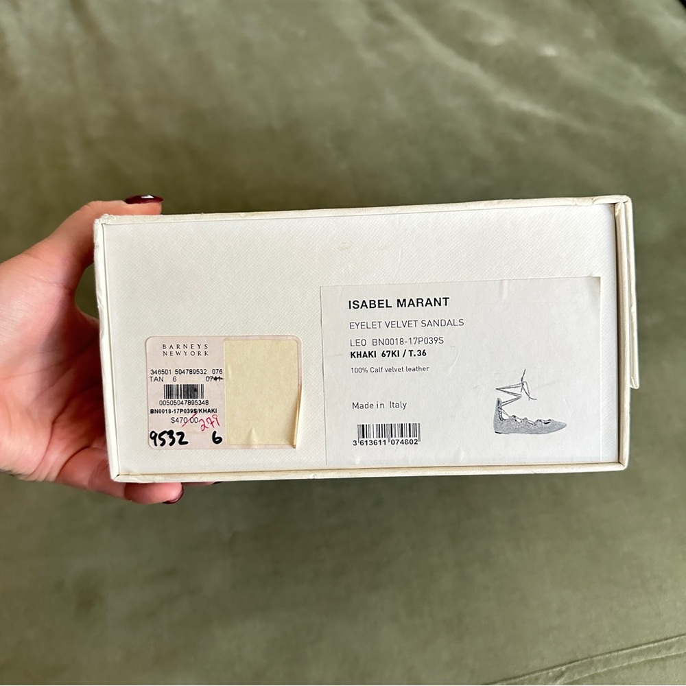 PRE OWNED ISABEL MARANT FLATS SIZE 36 - Picture 2 of 13